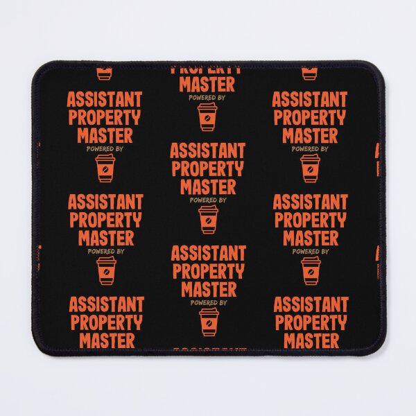 Item preview, Assistant Property Master Powered by Coffee designed and sold by NermilioDesigns.