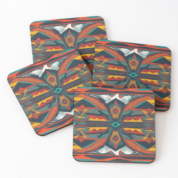 Item preview, Tribal pattern waterfall designed and sold by operossa.