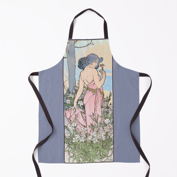 Item preview, The Flowers - Iris,  by Alphonse Mucha. HIGH DEFINITION designed and sold by MINDTHECHERRY.