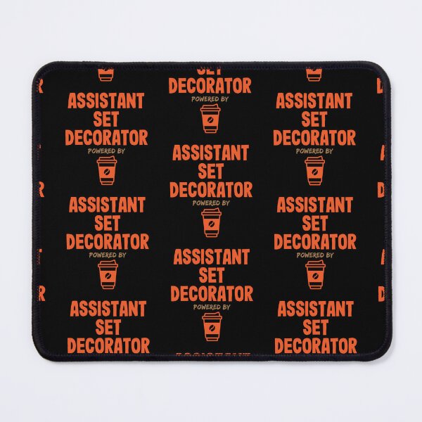 Item preview, Assistant Set Decorator Powered by Coffee designed and sold by NermilioDesigns.