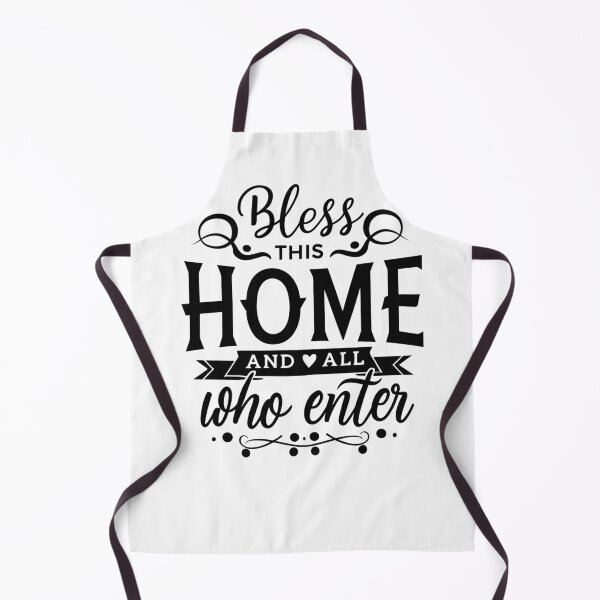 Item preview, Bless this home and all who enter /black text/ designed and sold by EmeraldeaArt.