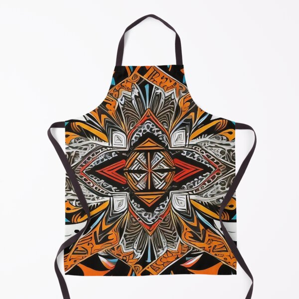 Item preview, Tribal pattern design mask designed and sold by operossa.