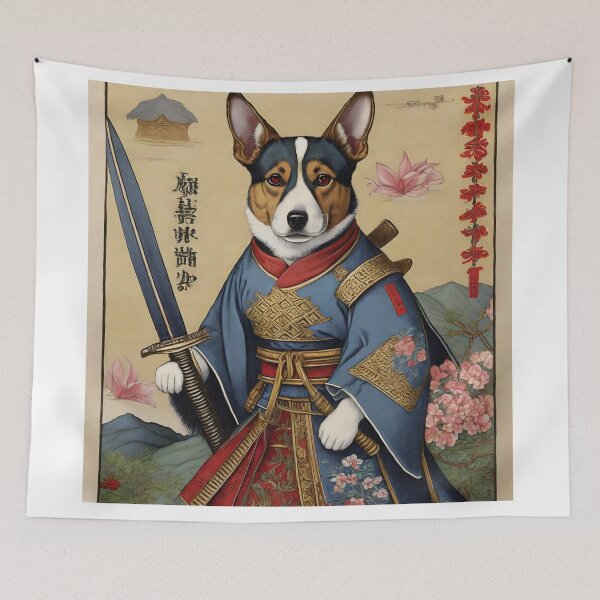Item preview, Samurai dog designed and sold by TBMdesigns.