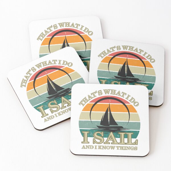 Item preview, That's What I Do - Vintage Sailing designed and sold by CodedCraftsShop.