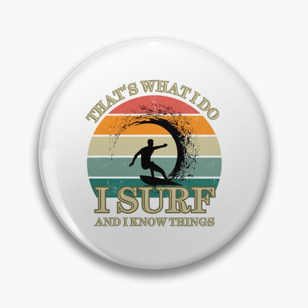 Item preview, That's What I Do - Vintage Surfing designed and sold by CodedCraftsShop.