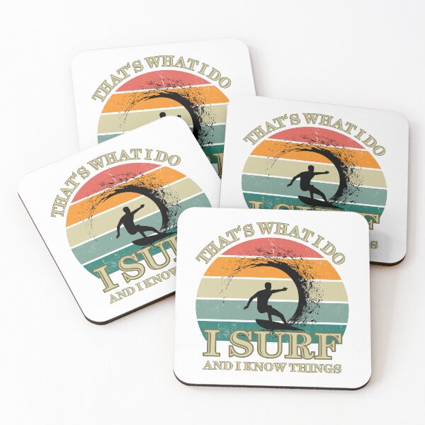 Item preview, That's What I Do - Vintage Surfing designed and sold by CodedCraftsShop.
