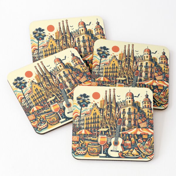 Item preview, Barcelona's Vibrant Melody designed and sold by sarabelmont.