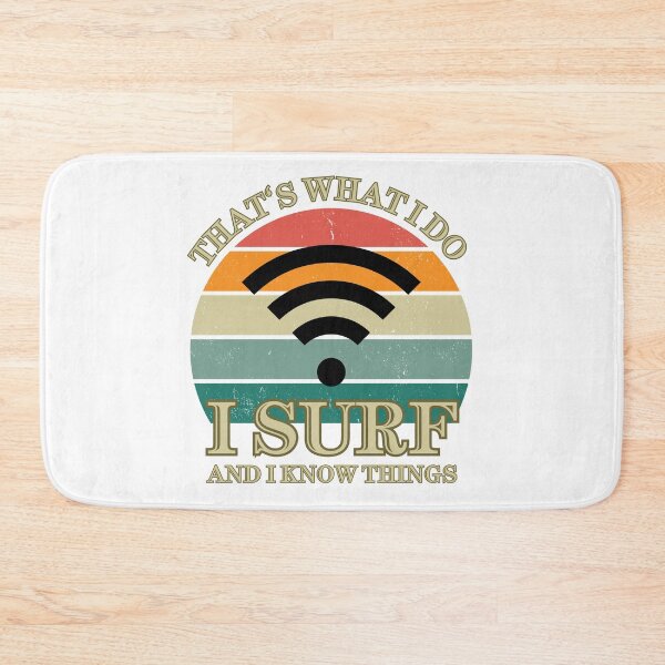 Item preview, That's What I Do - Vintage Surfing the Net designed and sold by CodedCraftsShop.