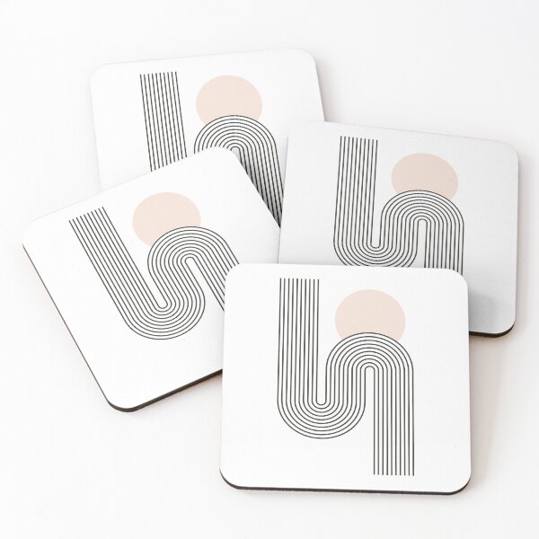 Item preview, Mid century art prints Collection Minimalist Modern Art designed and sold by sutja.
