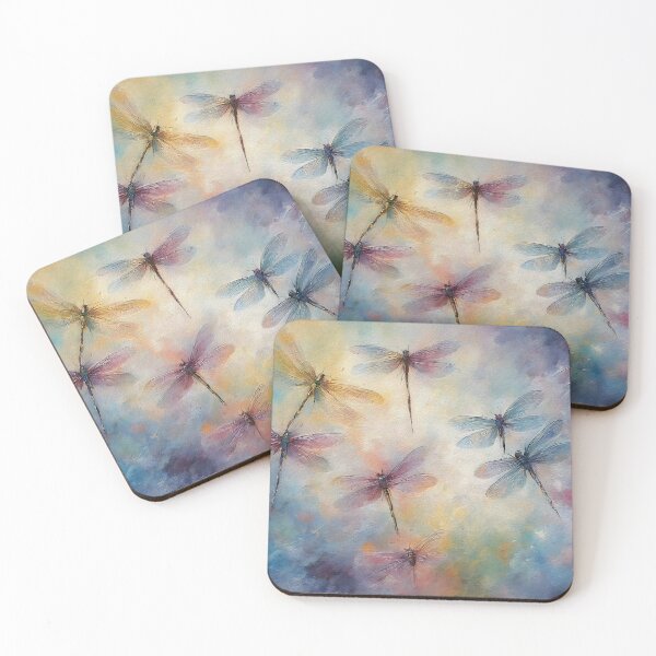 Item preview, Color Splash Dragonflies designed and sold by Mystic-Images.