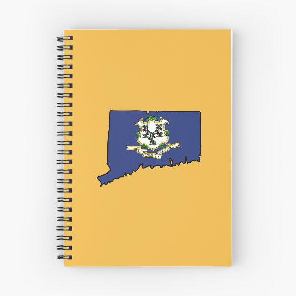 Item preview, Connecticut state shape flag designed and sold by Rachael Taylor.