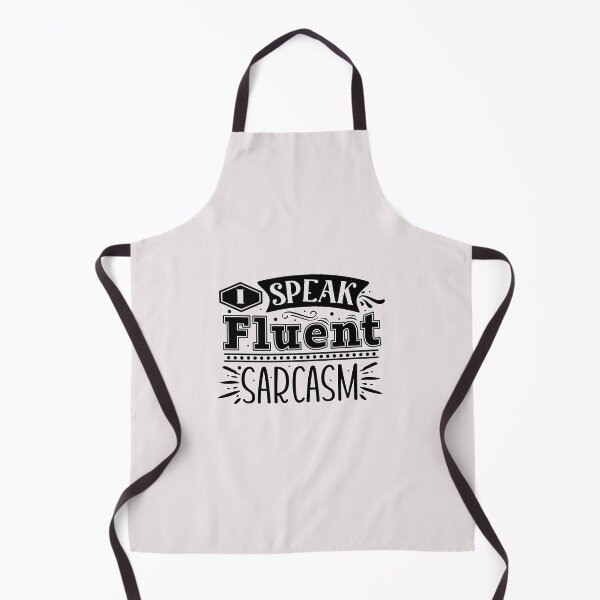 Item preview, I speak Fluent sarcasm designed and sold by goingoncetwice.