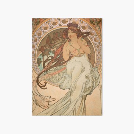 Chocolat Masson Spring Alphonse Mucha Reproduction Art Nouveau Poster Print NEW