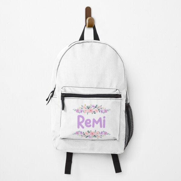 Item preview, Purple Flower Remi Name Label designed and sold by NormadWorld.