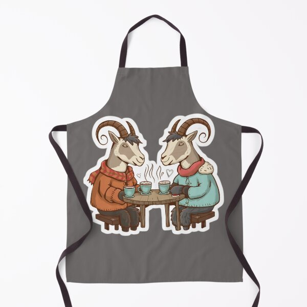 Item preview, Charming Goat Duos: Embracing Winter and Coffee designed and sold by GENZ-CREATIVES.