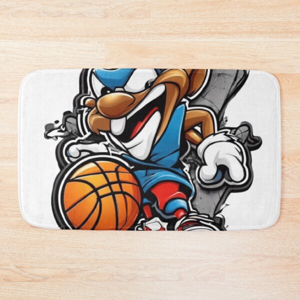 Item preview, Basketball Bad Cartoon Character  designed and sold by HarmonyGuitars.