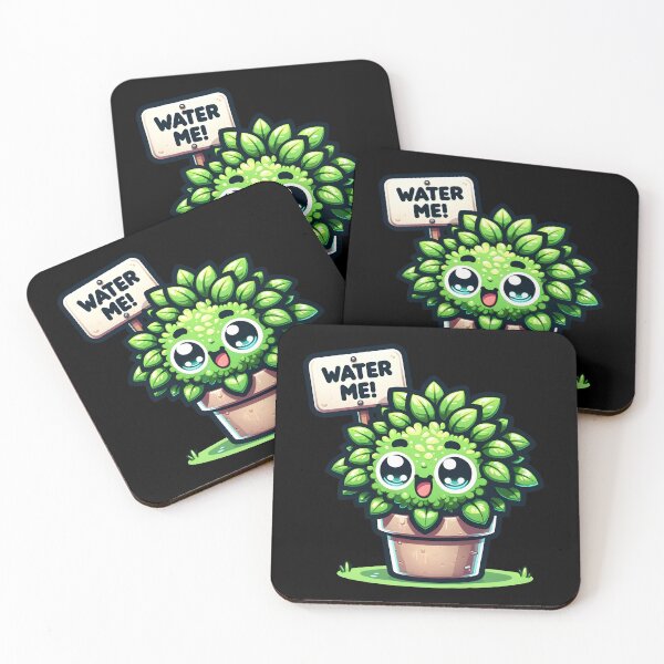 Item preview, Plant Water Reminder Stay Hydrated! - Adorable Plant Cute And Funny Gifts designed and sold by BadhbhArt.