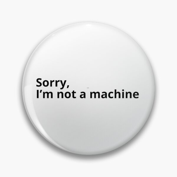 Item preview, Sorry, I'm not a machine designed and sold by Pepue.