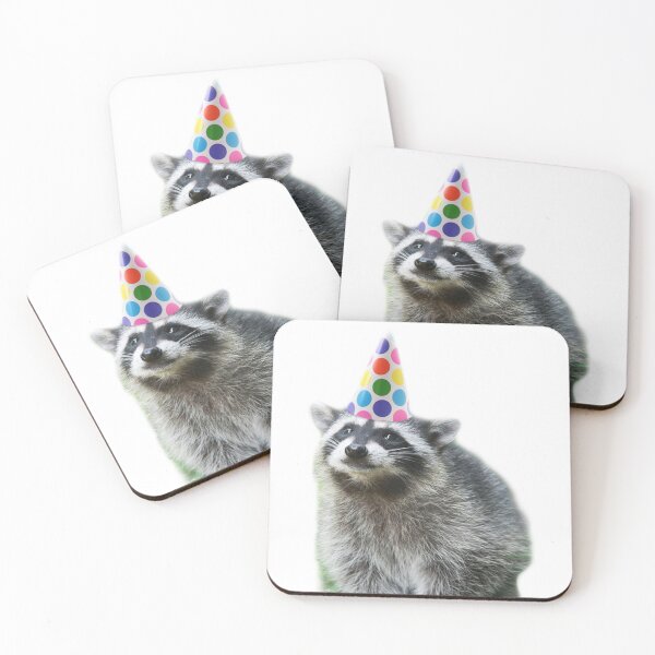 Item preview, birthday raccoon designed and sold by Almendra21.