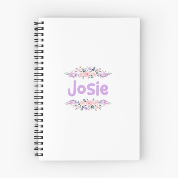 Item preview, Purple Flower Josie Name Label designed and sold by NormadWorld.