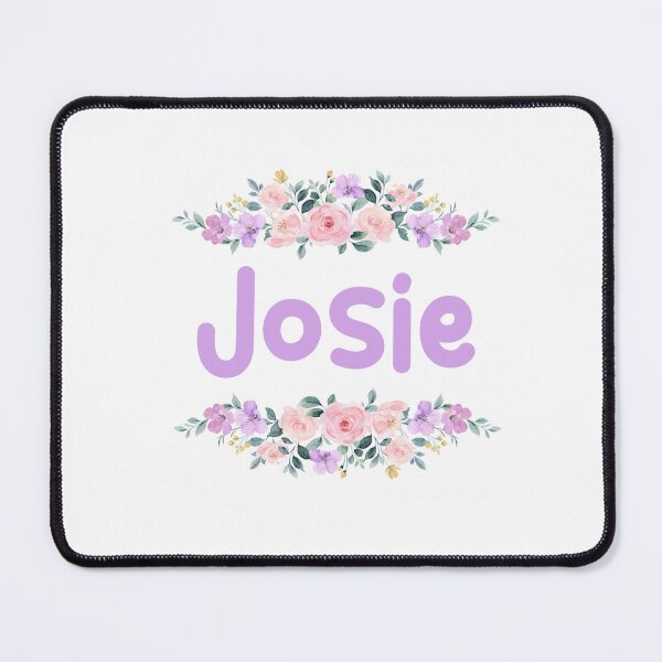 Item preview, Purple Flower Josie Name Label designed and sold by NormadWorld.