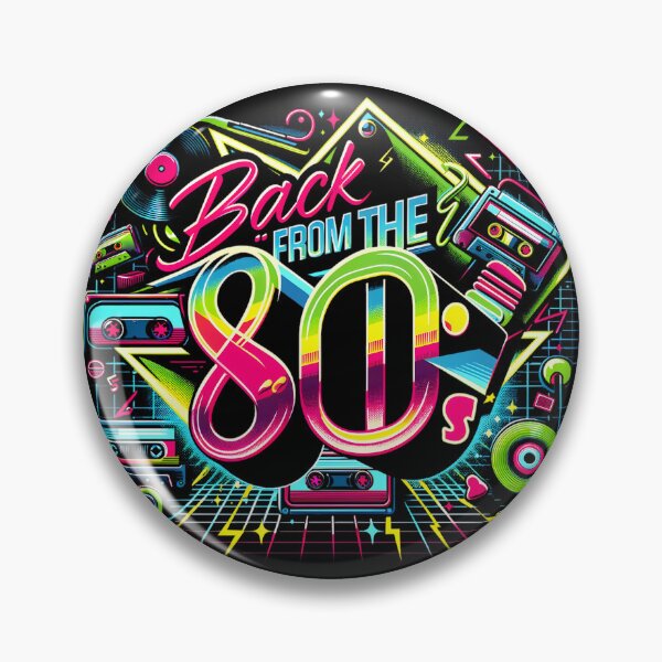 Item preview, Back from 80s - Retro Typography designed and sold by İlker Berk Ergan.