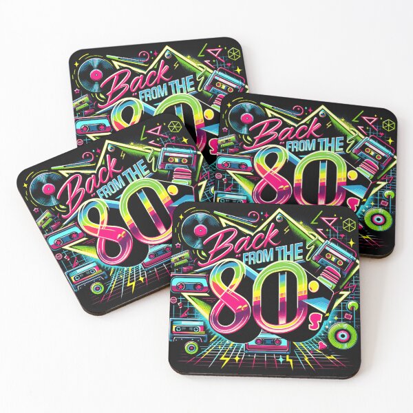 Item preview, Back from 80s - Retro Typography designed and sold by İlker Berk Ergan.