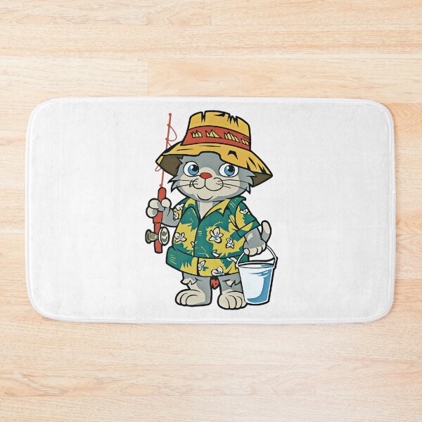 Item preview, Cat Fisherman designed and sold by mrtraz.