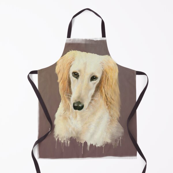 Item preview, Saluki mixed media digital painting designed and sold by JayTCee.