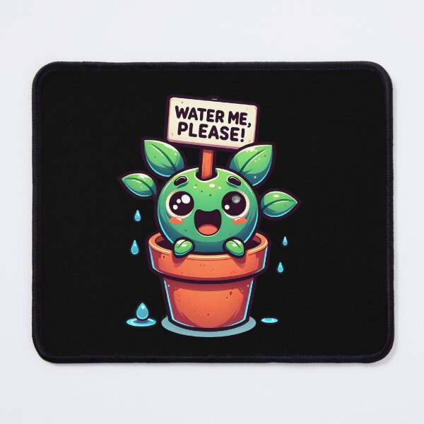 Item preview, Plant Water Reminder Cheerful Plant Buddy Cute And Funny Gifts designed and sold by BadhbhArt.
