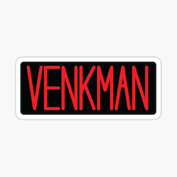 Ghostbusters uniform - Venkman Sticker