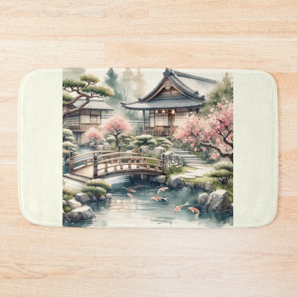 Item preview, "Tranquil Japanese Garden" designed and sold by APARTAI EU.