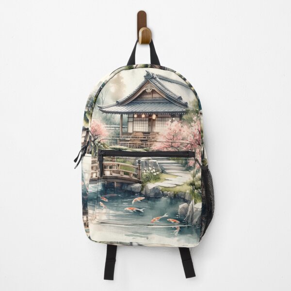 Item preview, "Tranquil Japanese Garden" designed and sold by APARTAI EU.
