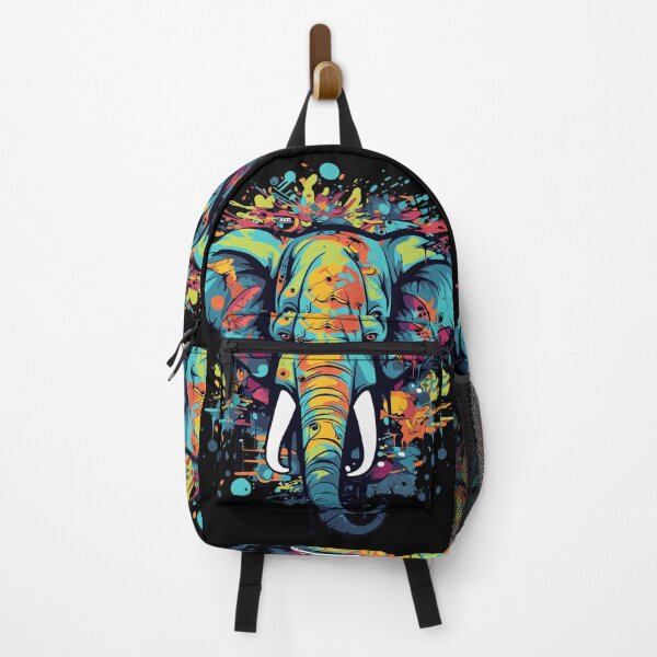 Item preview, Vivid Color Elephant, Animal Abstract Artwork, Thailand designed and sold by R-RHAPSODY.