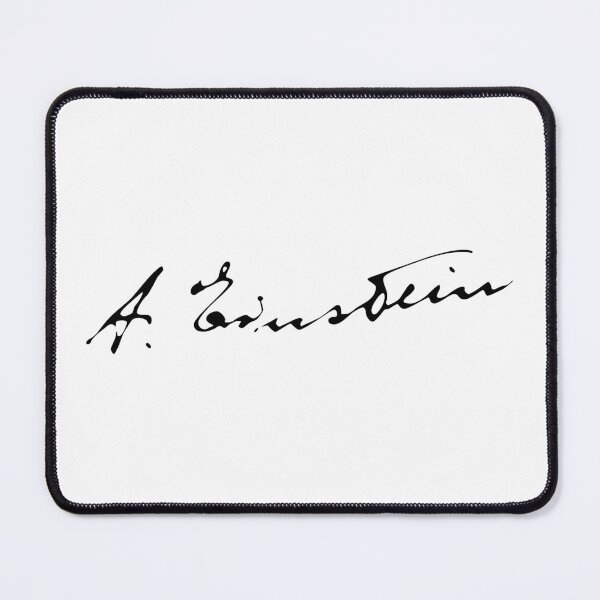 Item preview, Albert Einstein signature designed and sold by lachataigne.