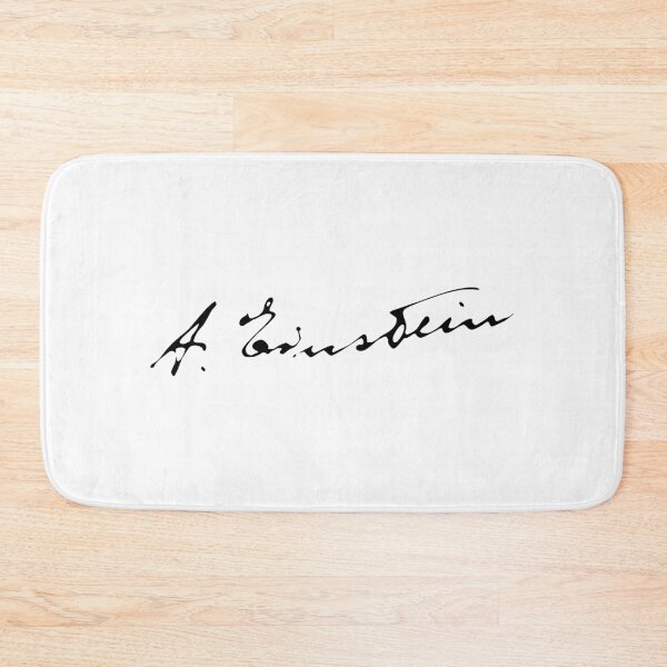 Item preview, Albert Einstein signature designed and sold by lachataigne.