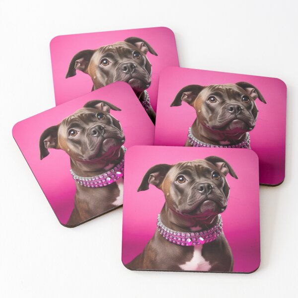Item preview, Glamorous Staffy  designed and sold by Nocturne  Paws.