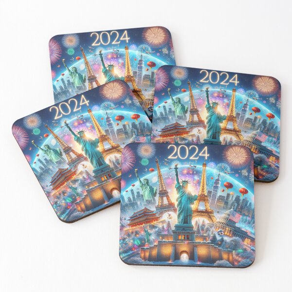 Item preview, Around the World in 2024: Global New Year's Celebrations designed and sold by FIYARO.