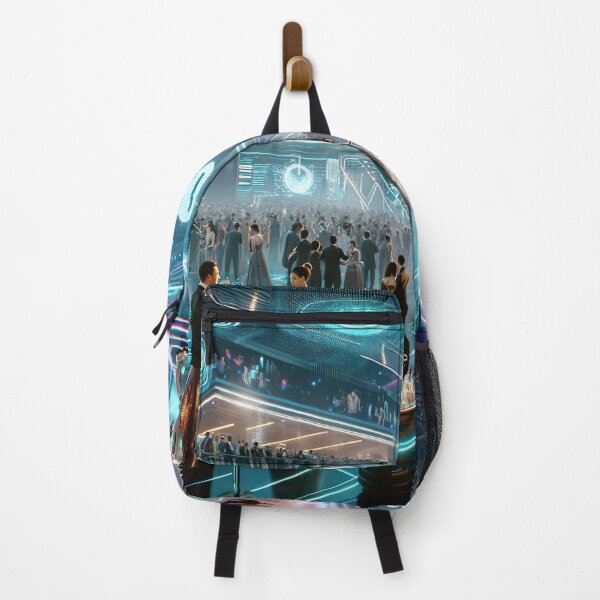 Item preview, Futuristic Festivities: High-Tech New Year 2024 designed and sold by FIYARO.