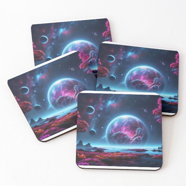 Item preview, Galactic Eden: A Vision of Cosmic Splendor designed and sold by ArtComixHaven.