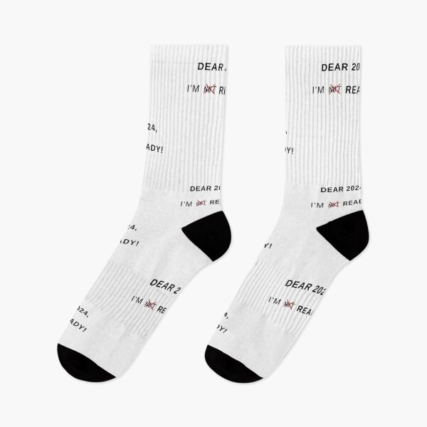 Item preview, Dear 2024, I'm Not Ready Funny Design designed and sold by IndreB.