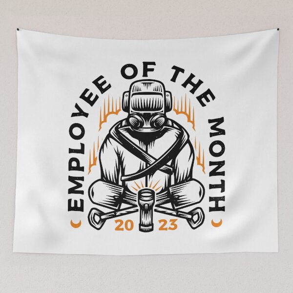 Item preview, Employee of the Month V2 designed and sold by AlundrART.