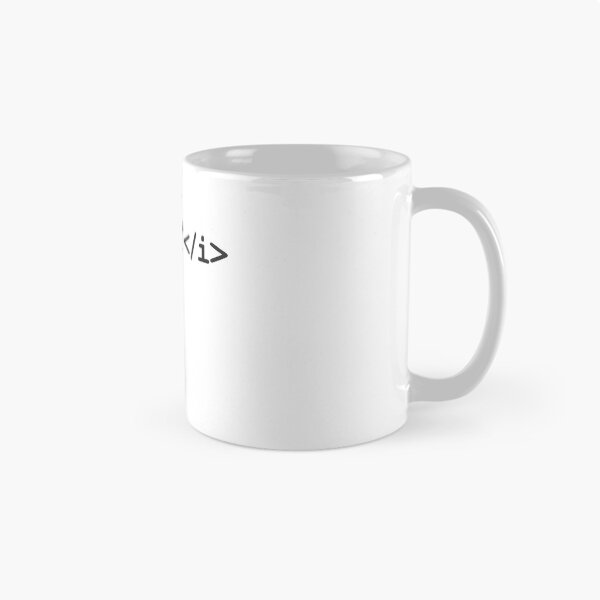 Item preview, Funny HTML Italic Coding designed and sold by bullshirter.