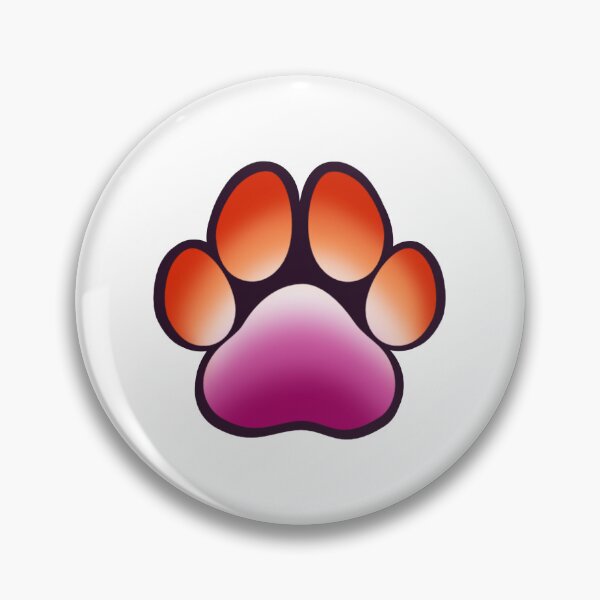 Item preview, Lesbian Paw Print designed and sold by llamasonthellam.