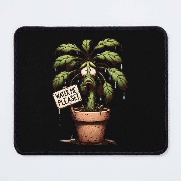 Item preview, Plant Water Reminder Thirsty Plant Buddy Cute And Funny Gifts designed and sold by BadhbhArt.