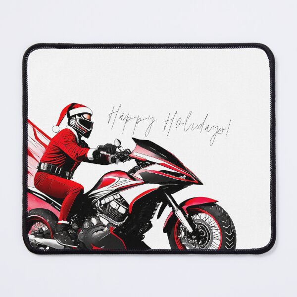 Item preview, Santa Clause coming to town on a Motorcycle designed and sold by BADESIGNZZ.