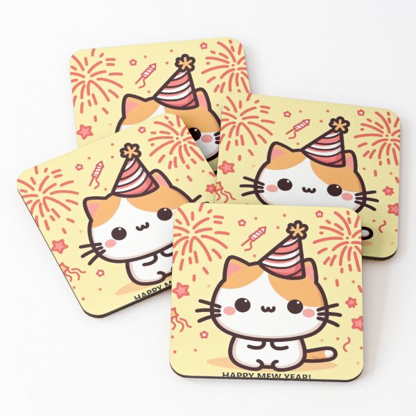 Item preview, Happy Mew Year designed and sold by DronzaX.