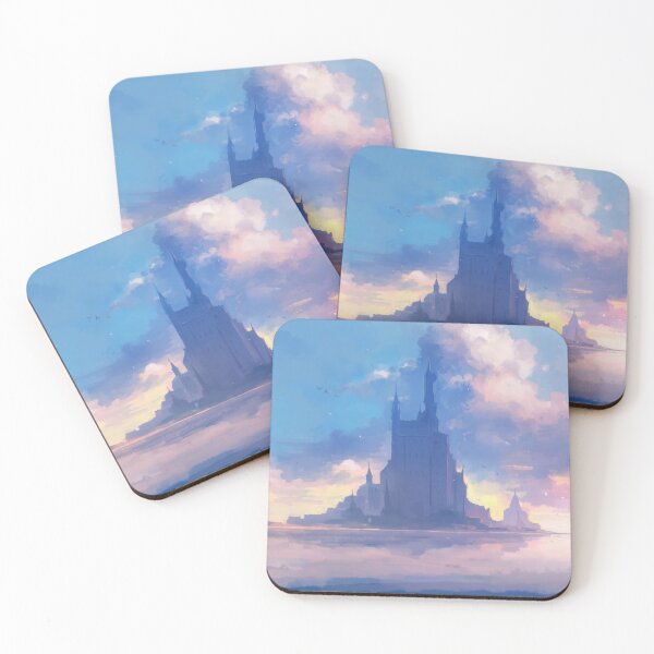 Item preview, Sky Castle in Pink Clouds  designed and sold by momosstyle.