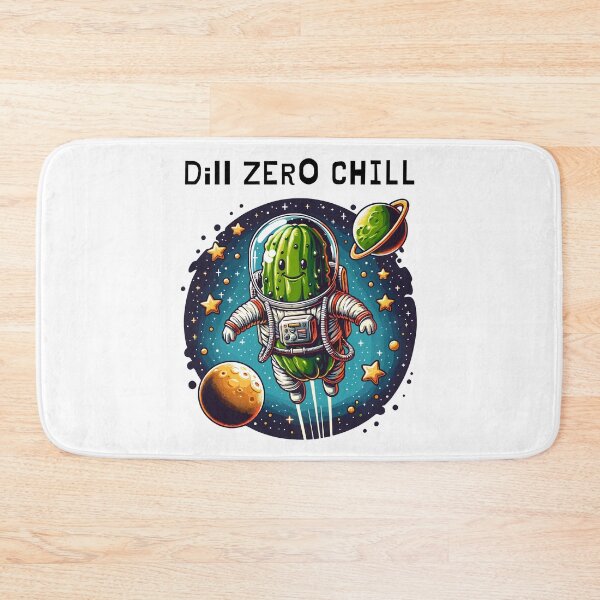 Item preview, Pickle Astronaut Dill Zero Chill designed and sold by CosyTeal.