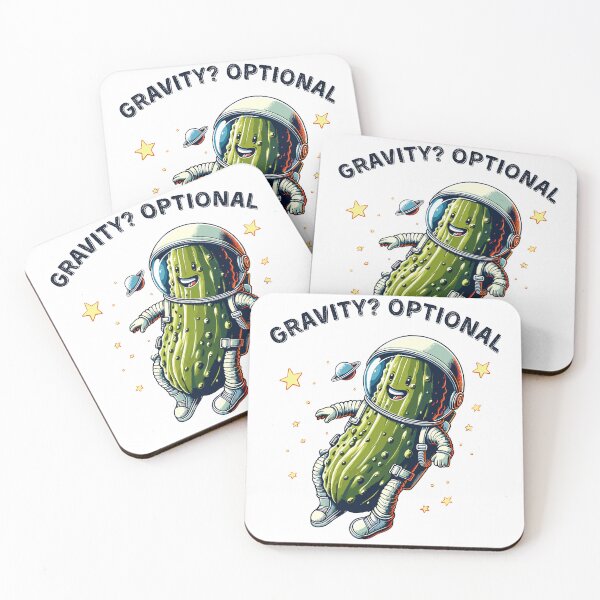 Item preview, Pickle Astronaut Optional Gravity designed and sold by CosyTeal.